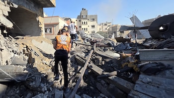 Mueren cuatro palestinos en un bombardeo de un dron de Israel contra una vivienda en el norte de Gaza