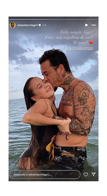 La foto que publicó Sebastián