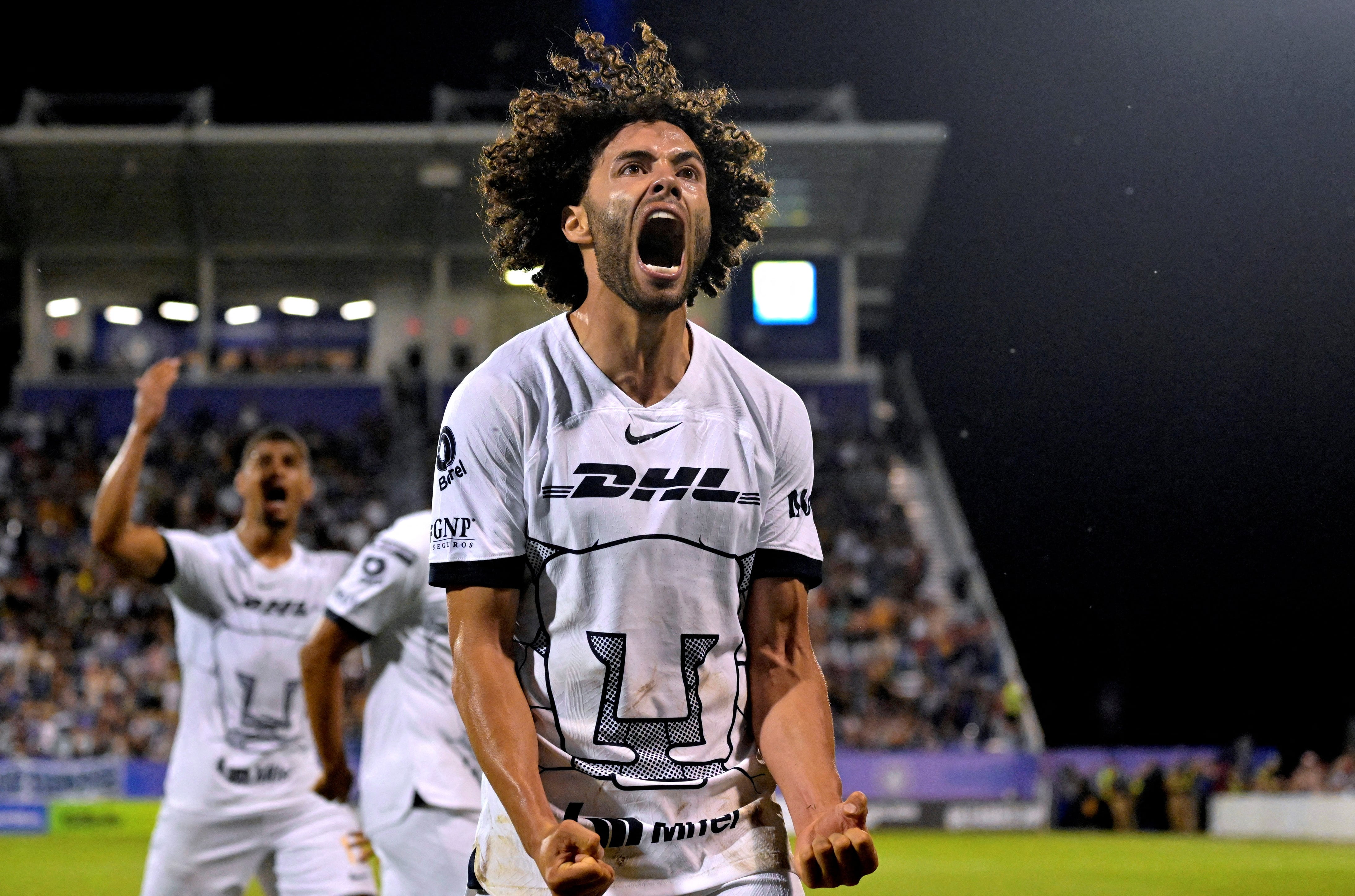 César “Chino” Huerta regresa a Pumas tras su paso por Bélgica y apunta a recuperar protagonismo en la Liga MX. (Foto: Eric Bolte-USA TODAY Sports)