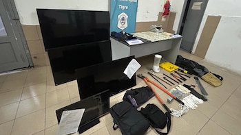 ladrones robaron casa en tigre y los detuvieron