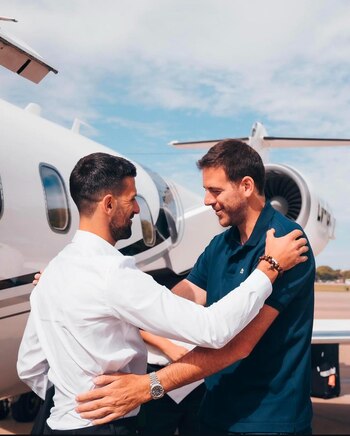 Del Potro le escribió una