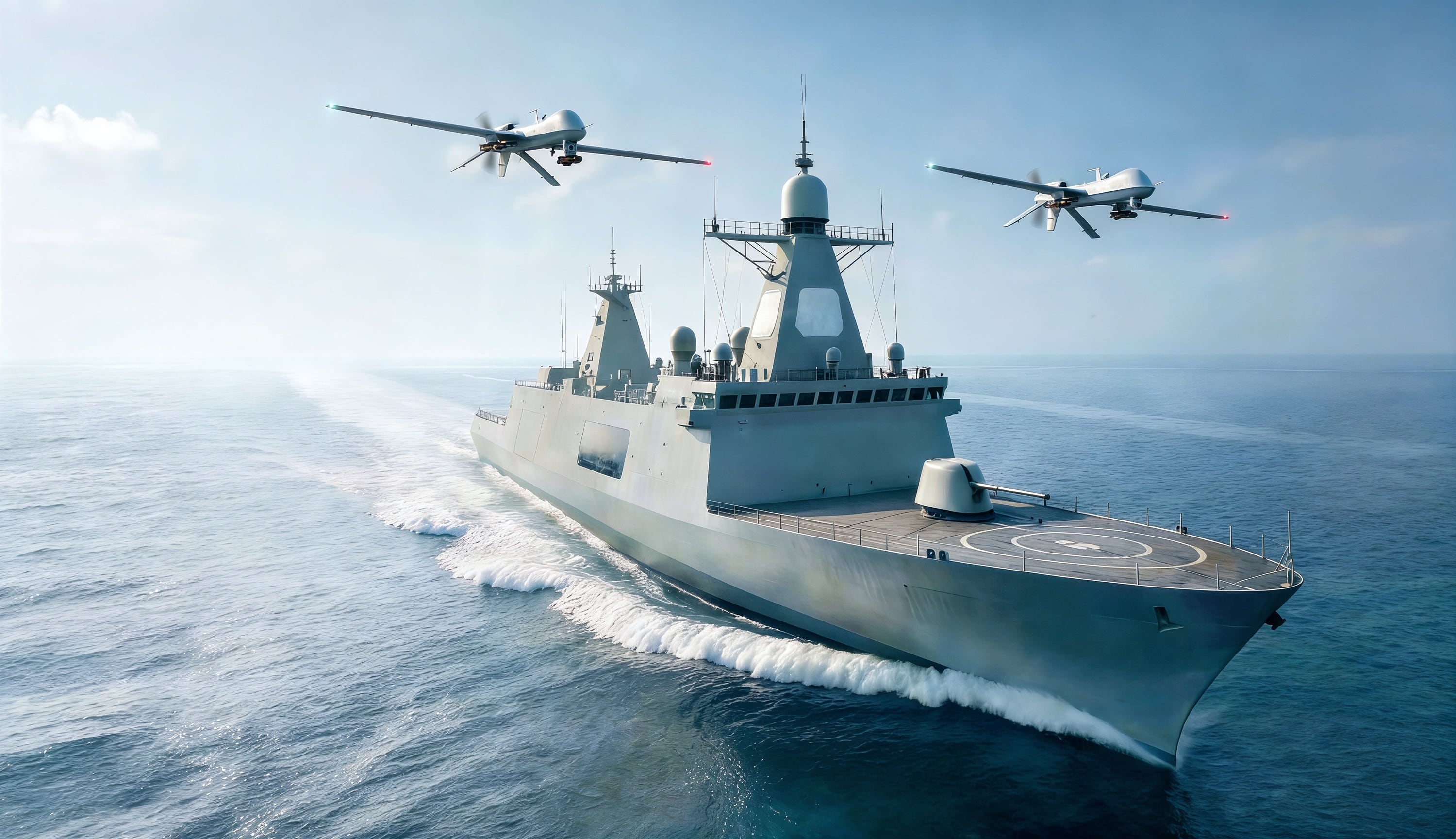 El nuevo radar que protegerá los buques militares de drones y misiles hipersónicos (Indra)
