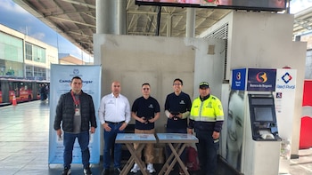 Registraduría “se tomó Transmilenio”: así