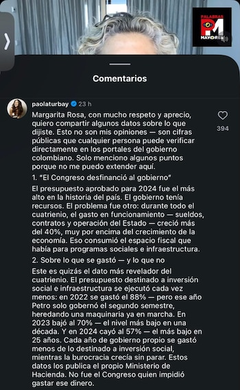 Margarita Rosa de Fransico - Gustavo Petro