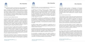 La Defensoría advirtió que la implementación efectiva en los territorios definirá el alcance de los decretos sobre derechos humanos, Escazú y personas desaparecidas en Colombia - crédito Defensoría del Pueblo