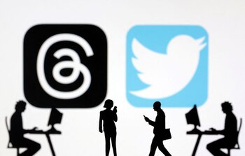 Las diferencias entre Threads y Twitter. ARCCHIVO. REUTERS/Dado Ruvic/Ilustración