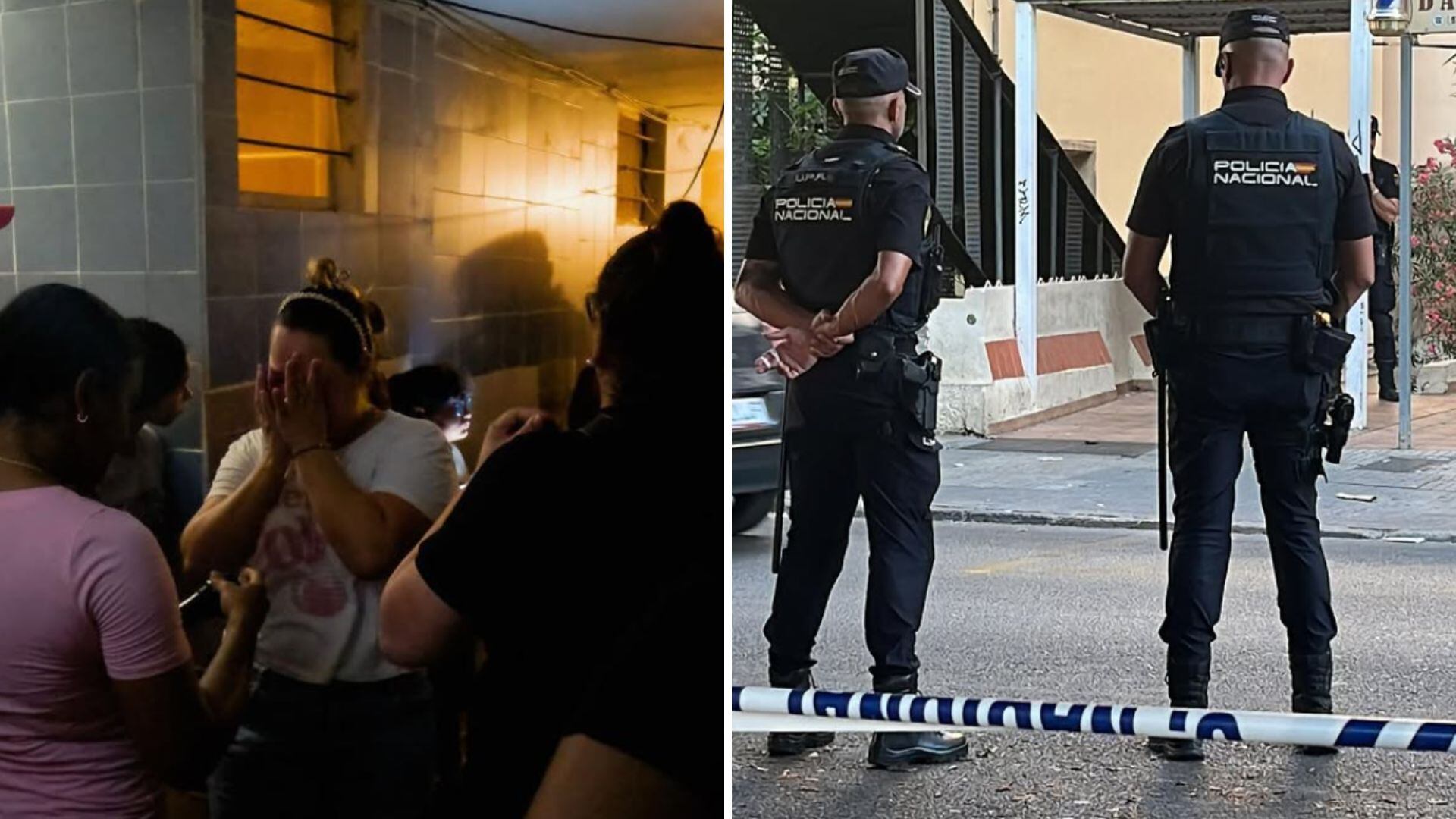 Desahucian a una madre y su hijo de ocho años de una de las infraviviendas alquiladas ilegalmente por un policía local de Mallorca. (Composición Infobae/Instagram: StopDesahuciosMallorca)