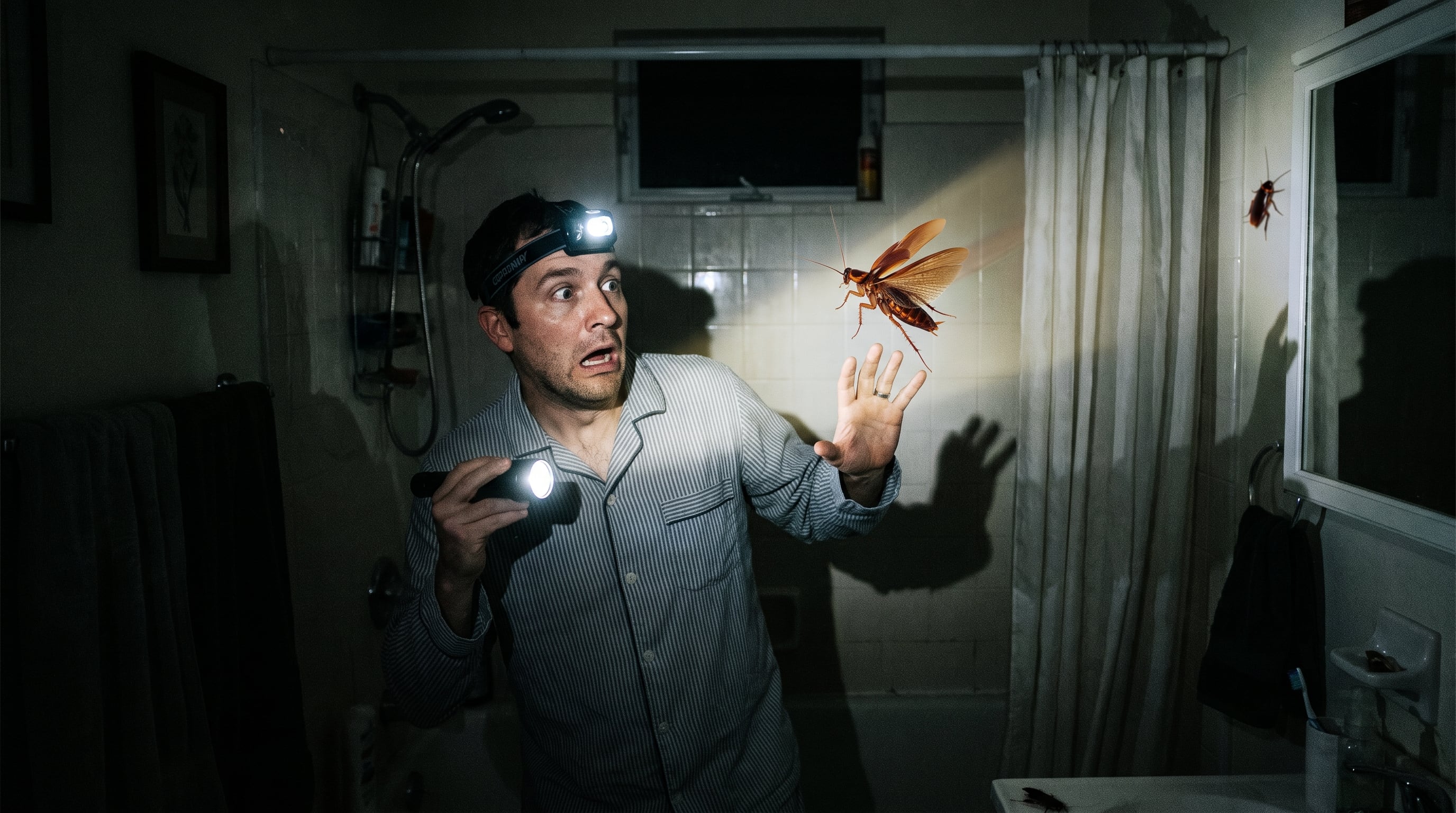 Una diferencia con la cucaracha es que las cucarachas huyen de la luz. (Imagen Ilustrativa Infobae)