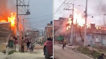 Emergencia en Soacha: grave incendio