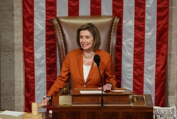 La presidenta de la Cámara