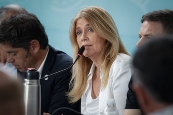 Verónica Magario habló sobre la