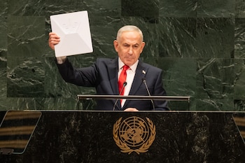 El primer ministro de Israel, Benjamin Netanyahu, buscará revalidar su cargo en los comicios del 27 de octubre.