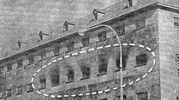 El fuego en el pabellón