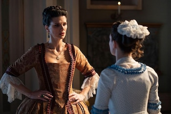 Victoria se muestra vulnerable con Bárbara en 'Valle Salvaje' (RTVE)