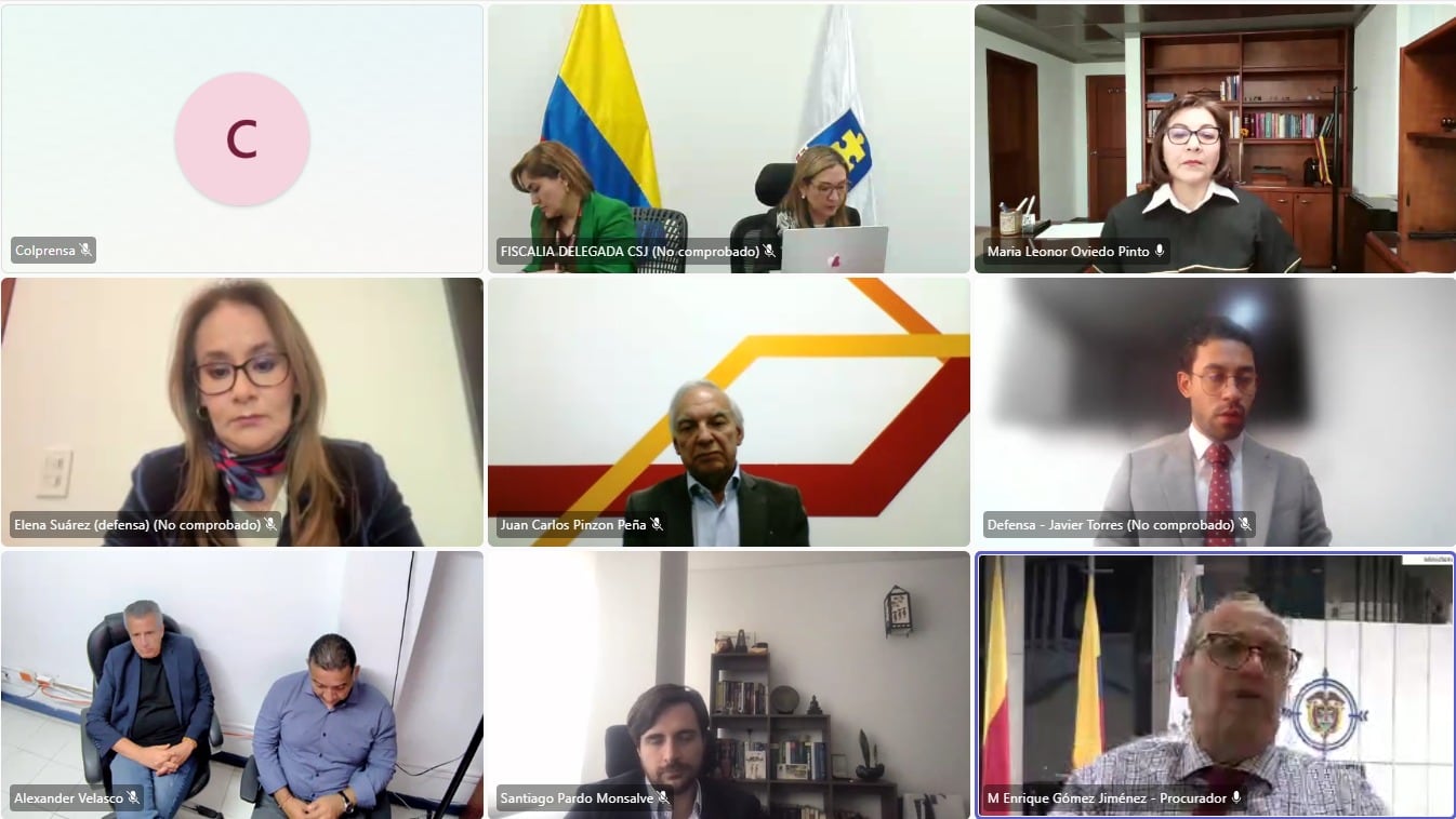 EN VIVO: audiencia de legalización de captura de los exministros Ricardo Bonilla y Luis Fernando Velasco por el caso Ungrd