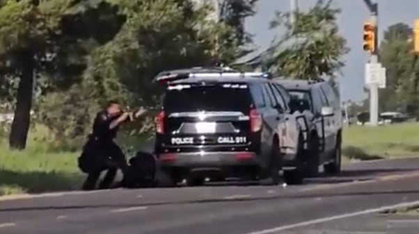 El ataque comenzó en el sureste de Midland, recorrió distintos puntos del sur de la ciudad y terminó en West Wall Street (X: @OnDemand_News)