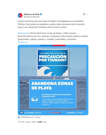 El mensaje del gobierno de