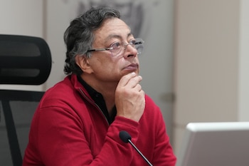 El presidente Gustavo Petro se