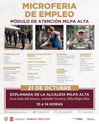 Microferia de Empleo en la