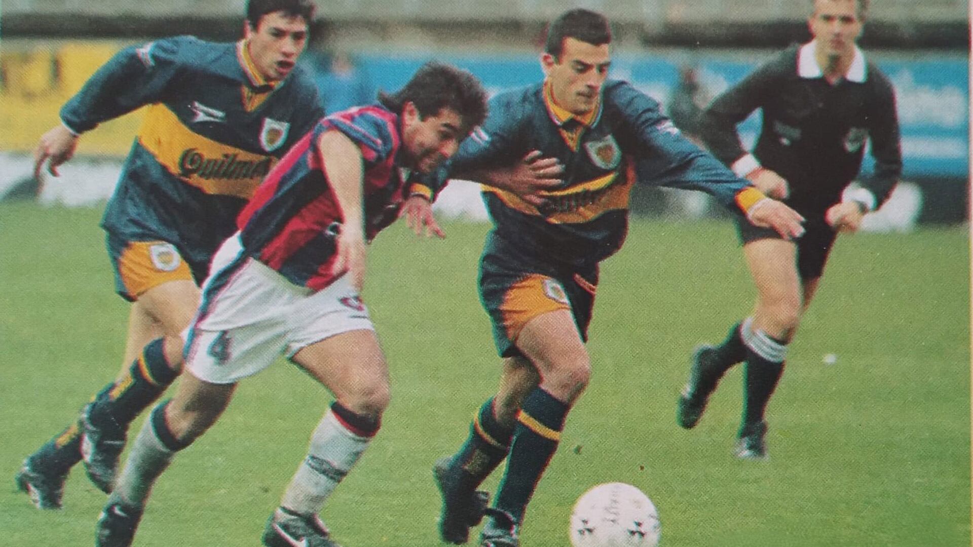 Su debut en Boca, frente a San Lorenzo, a tres días de haber firmado el contrato