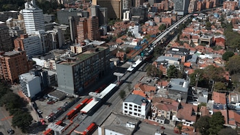Desde del 20 de julio, los pasajeros deberán usar la entrada por la calle 37 y revisar desvíos, omisiones de parada y servicios reubicados durante las obras ferroviarias - crédito Metro de Bogotá