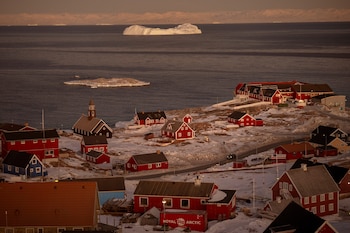 Ilulissat en Groenlandia convive con