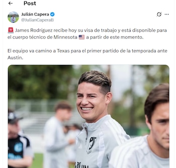 Post de Julian Capera sobre