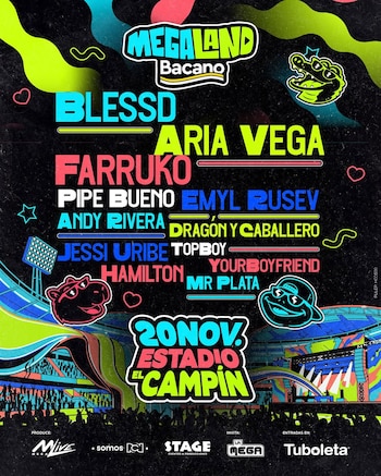 El evento se celebrará el 20 de noviembre en el "Coloso de la 57" - crédito @megalive/Instagram