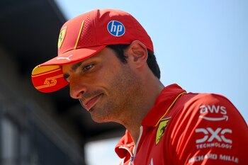 El español Carlos Sainz durante