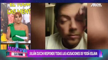 Yiddá Eslava lo seguía a