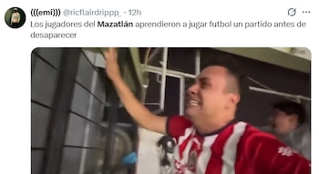 Las redes sociales hicieron lo suyo en el último partido de Mazatlán en primera división.