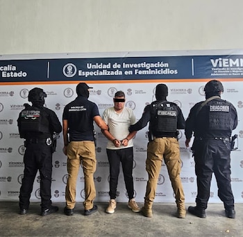Luis Antonio “N” fue puesto a disposición de las autoridades judiciales, pues deberá enfrentar cargos por abuso sexual infantil. (Crédito: Fiscalía del Estado de Jalisco)