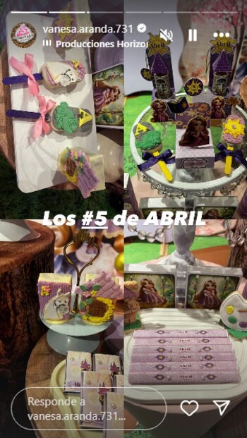 Souvernirs varios del cumple