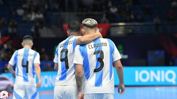 Argentina-Francia en el Mundial de futsal