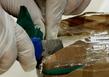 La marihuana incautada será incinerada y su valor podría superar los 150 millones de reales en el mercado minorista (EFE)