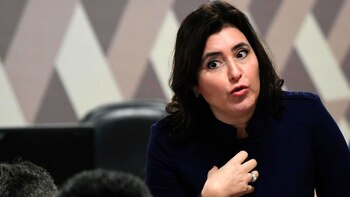 Simone Tebet, presidente de la