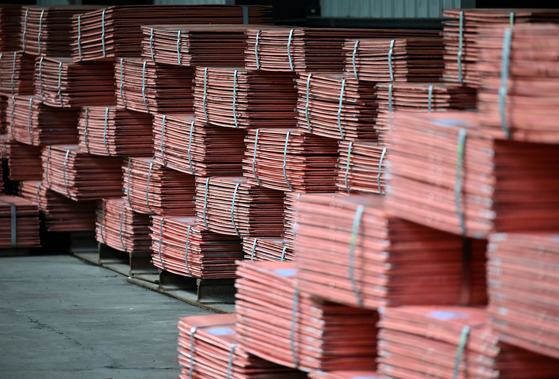 Trump ordenó al Departamento de Comercio entregar una actualización sobre los mercados de cobre en Estados Unidos para finales de junio próximo (Oliver Bunic/Bloomberg)