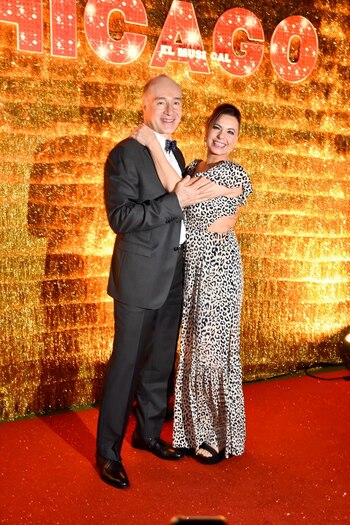 Odiseo Bichir y la ex