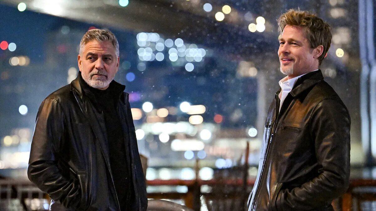 George Clooney y Brad Pitt en una imagen de 