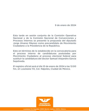 Delgado Rannauro anunció cuándo será