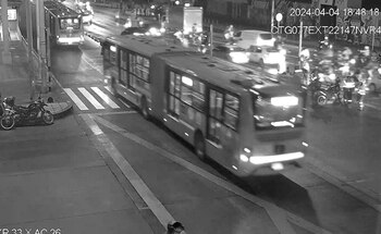 Se normalizó la movilidad en la calle 26 - crédito Bogotá Tránsito/X
