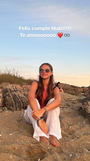 Mariana Fabbiani publicó en sus