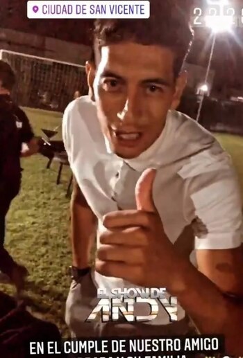 Andrada, en la celebración