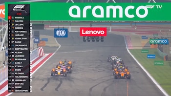 El simulacro de largada de