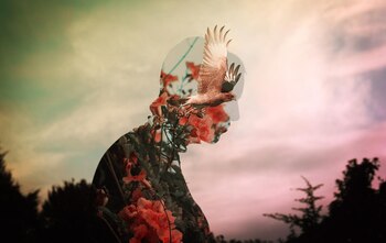 En este imagen Magalí representó