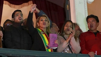 Jeanine Áñez, presidenta interina de