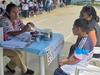 La anemia en niños menores