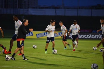 Entrenamiento de este miércoles de