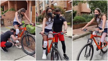 Daniella Álvarez sorprendió con video