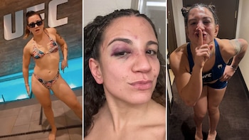 Ailín Pérez celebró con un provocativo video: subió al 2° del ranking y podría ser la primera argentina en pelear por un título de UFC en la historia